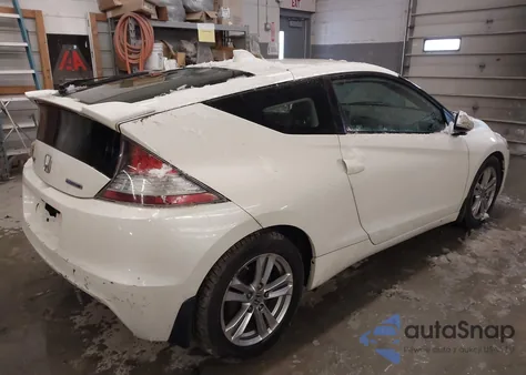 2011 Honda Cr-Z Ex from USA, damaged, VIN JHMZF1D68BS006757